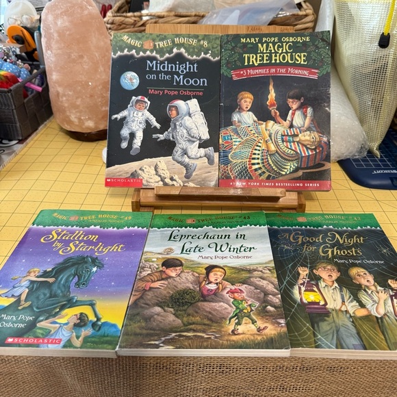 Magic Tree House Book Set of 5, #’s 3,8,42,43 &49 - Picture 1 of 3